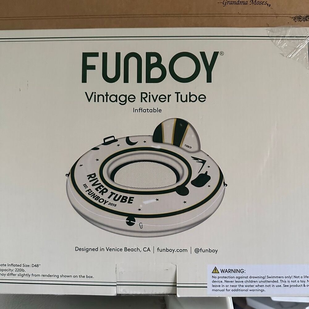FUNBOY striped Inflatable River Tube for Floating River